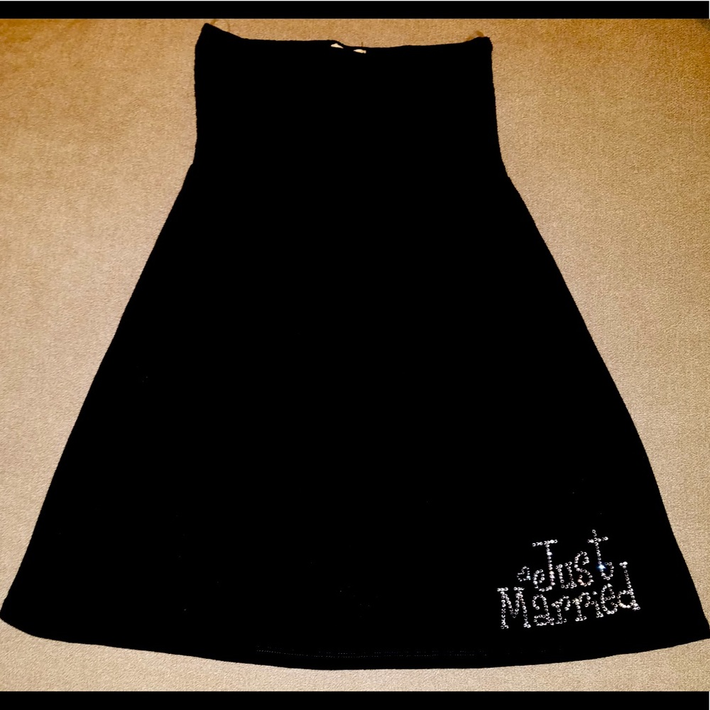 Zenana Coverup with Rhinestone Just Married - NEW